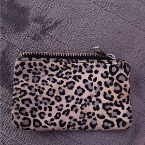 Leopard Print Zipper Pouch